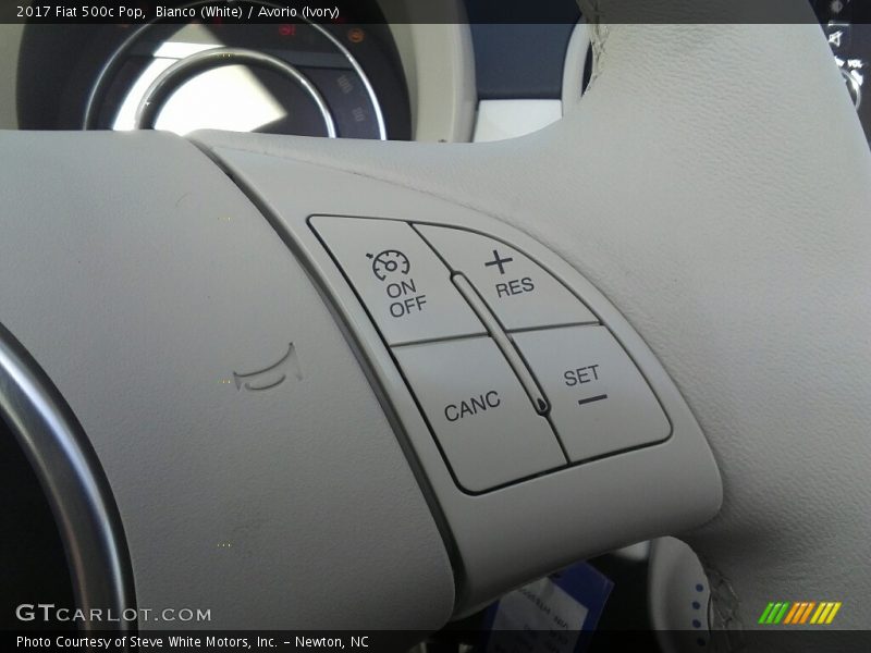 Controls of 2017 500c Pop