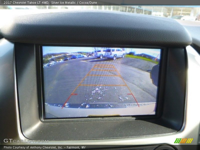 Silver Ice Metallic / Cocoa/Dune 2017 Chevrolet Tahoe LT 4WD