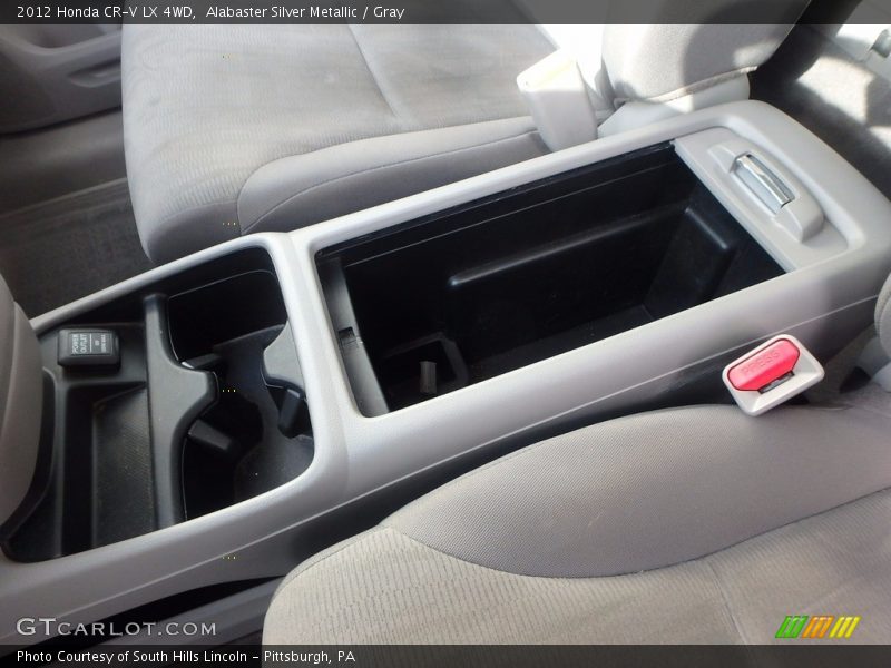 Alabaster Silver Metallic / Gray 2012 Honda CR-V LX 4WD