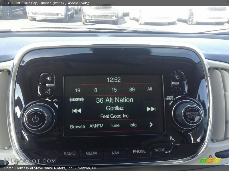 Controls of 2017 500c Pop