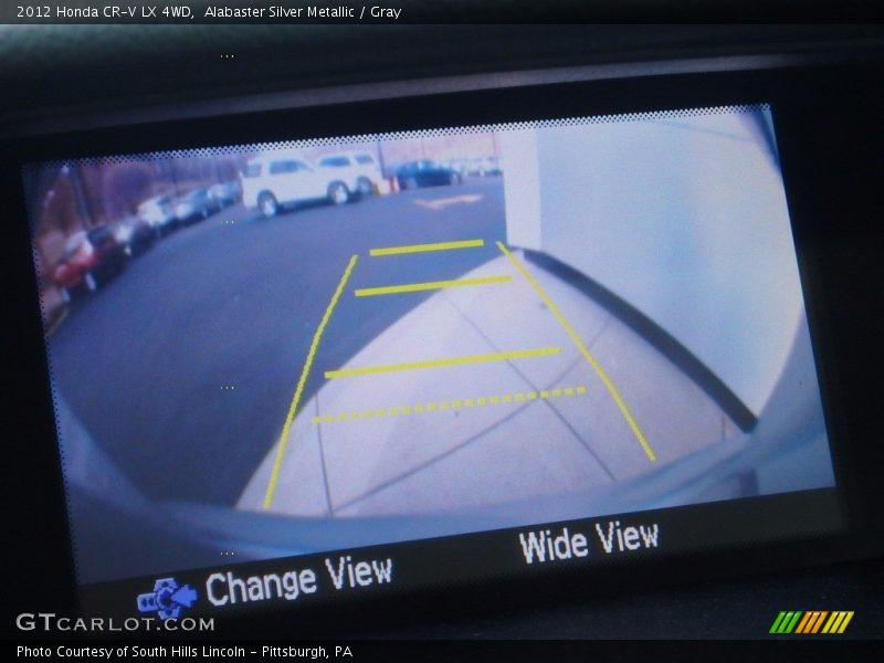 Alabaster Silver Metallic / Gray 2012 Honda CR-V LX 4WD