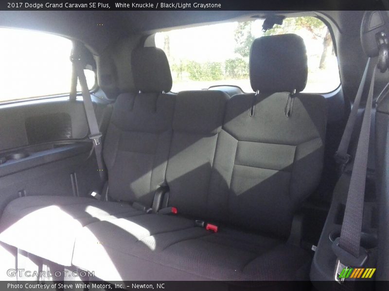 White Knuckle / Black/Light Graystone 2017 Dodge Grand Caravan SE Plus