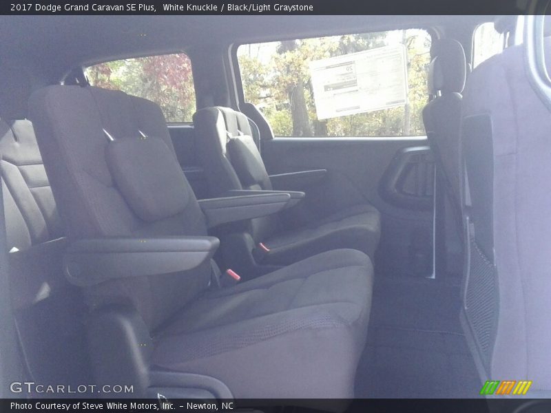 White Knuckle / Black/Light Graystone 2017 Dodge Grand Caravan SE Plus