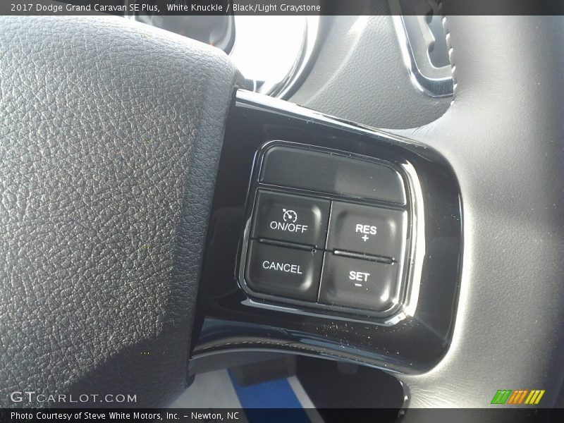 White Knuckle / Black/Light Graystone 2017 Dodge Grand Caravan SE Plus