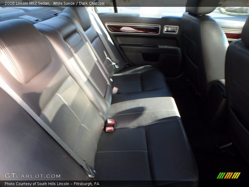 White Suede / Dark Charcoal 2008 Lincoln MKZ Sedan