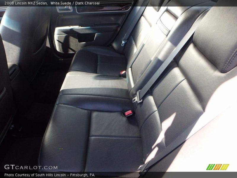 White Suede / Dark Charcoal 2008 Lincoln MKZ Sedan