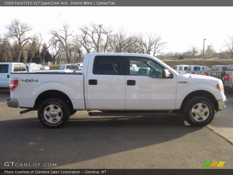 Oxford White / Camel/Tan 2009 Ford F150 XLT SuperCrew 4x4