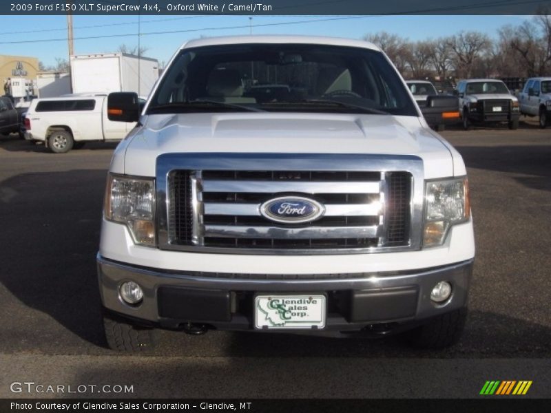Oxford White / Camel/Tan 2009 Ford F150 XLT SuperCrew 4x4