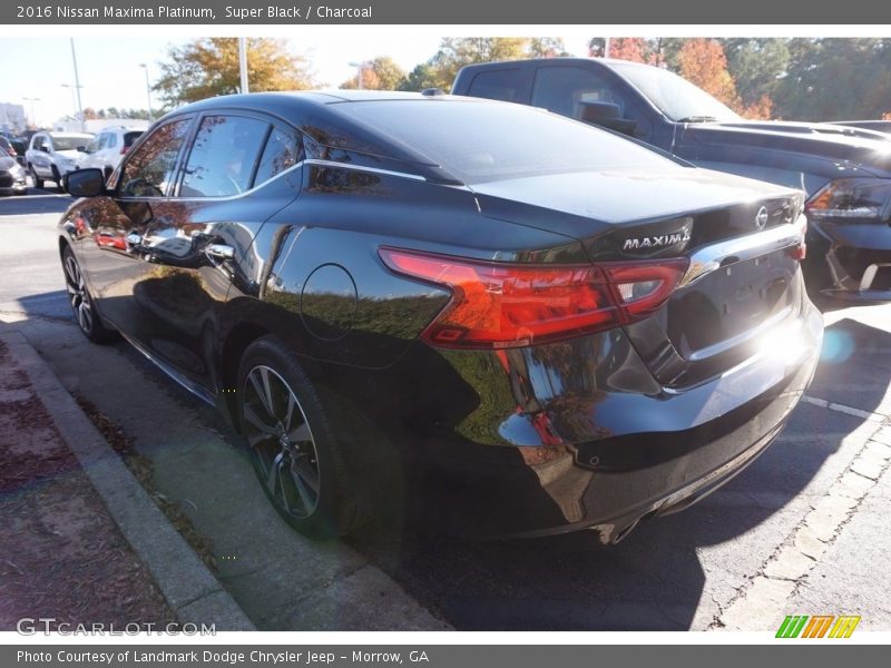 Super Black / Charcoal 2016 Nissan Maxima Platinum