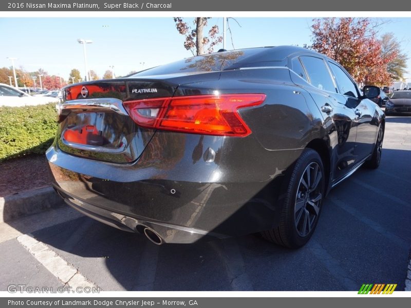 Super Black / Charcoal 2016 Nissan Maxima Platinum