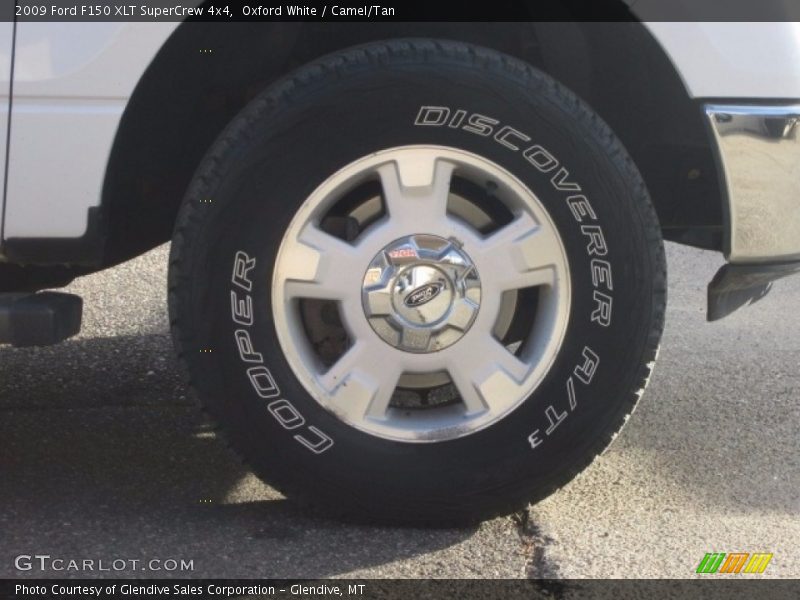 Oxford White / Camel/Tan 2009 Ford F150 XLT SuperCrew 4x4