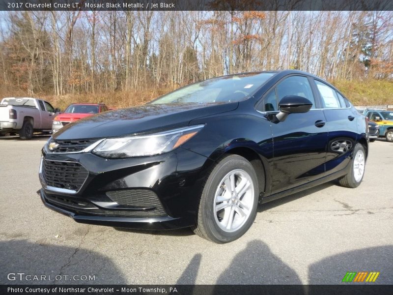 Mosaic Black Metallic / Jet Black 2017 Chevrolet Cruze LT