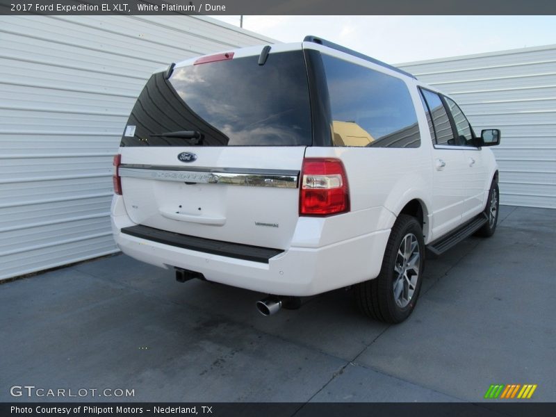White Platinum / Dune 2017 Ford Expedition EL XLT