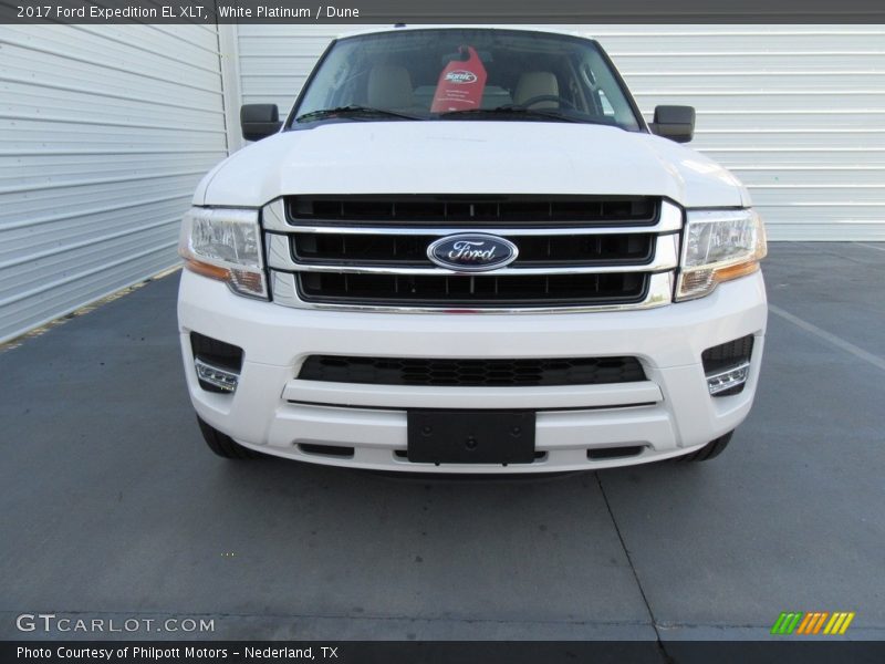 White Platinum / Dune 2017 Ford Expedition EL XLT