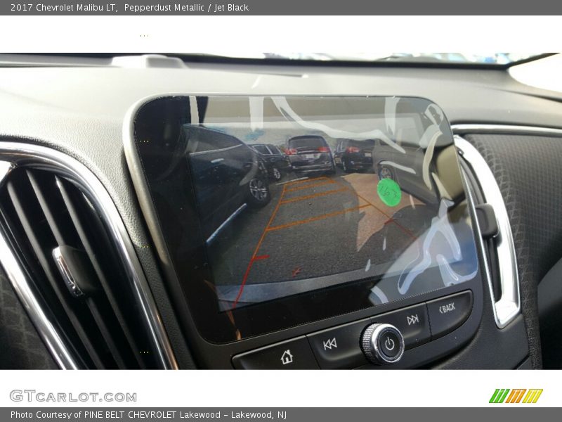 Pepperdust Metallic / Jet Black 2017 Chevrolet Malibu LT