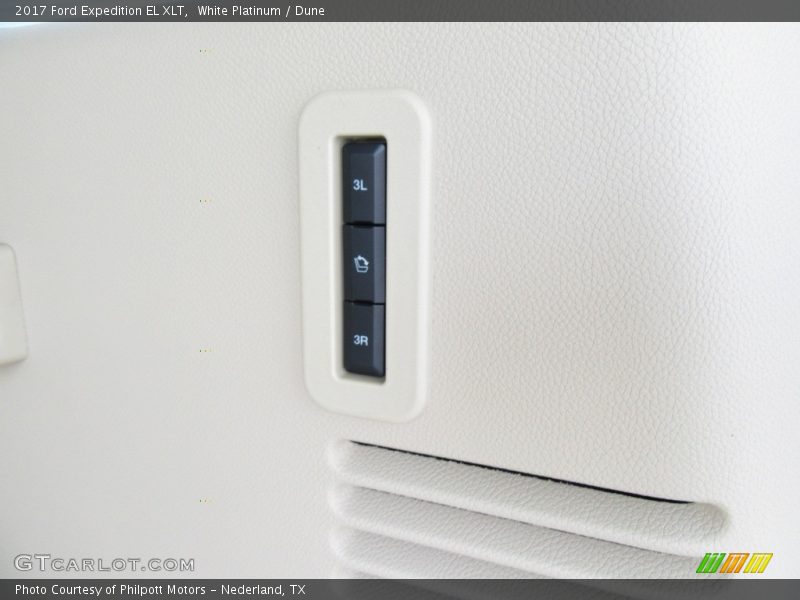 Controls of 2017 Expedition EL XLT