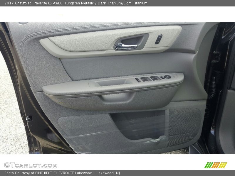 Tungsten Metallic / Dark Titanium/Light Titanium 2017 Chevrolet Traverse LS AWD