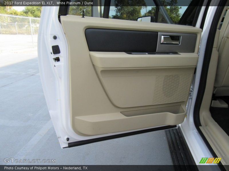 White Platinum / Dune 2017 Ford Expedition EL XLT