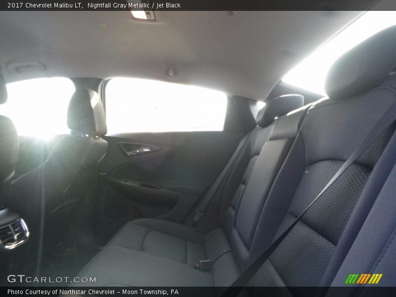 Nightfall Gray Metallic / Jet Black 2017 Chevrolet Malibu LT