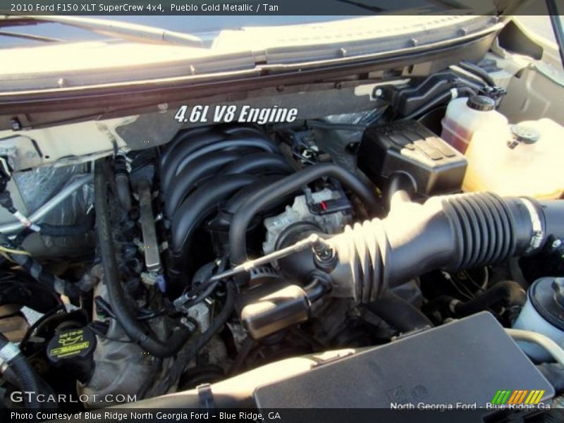 Pueblo Gold Metallic / Tan 2010 Ford F150 XLT SuperCrew 4x4