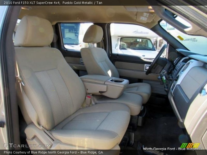 Pueblo Gold Metallic / Tan 2010 Ford F150 XLT SuperCrew 4x4