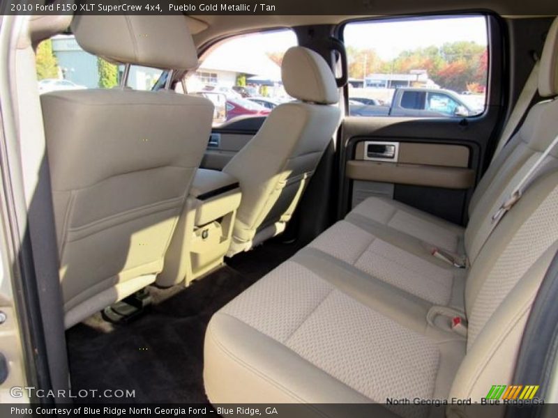 Pueblo Gold Metallic / Tan 2010 Ford F150 XLT SuperCrew 4x4