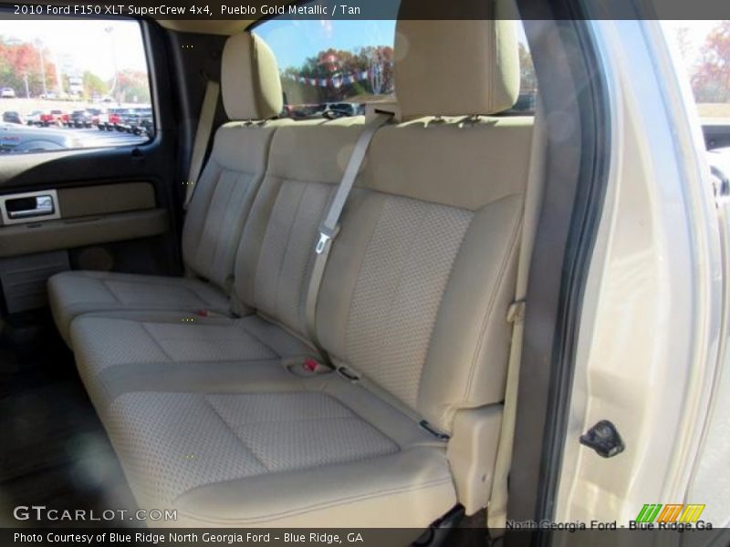 Pueblo Gold Metallic / Tan 2010 Ford F150 XLT SuperCrew 4x4
