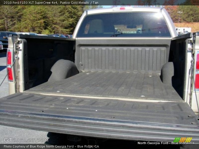 Pueblo Gold Metallic / Tan 2010 Ford F150 XLT SuperCrew 4x4