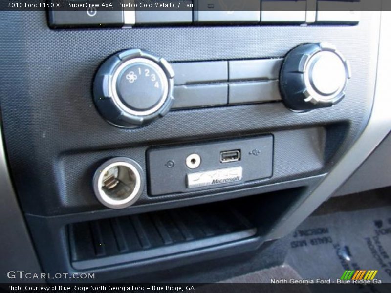Pueblo Gold Metallic / Tan 2010 Ford F150 XLT SuperCrew 4x4