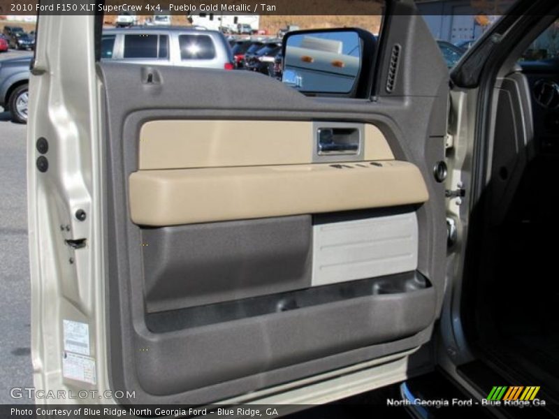 Pueblo Gold Metallic / Tan 2010 Ford F150 XLT SuperCrew 4x4