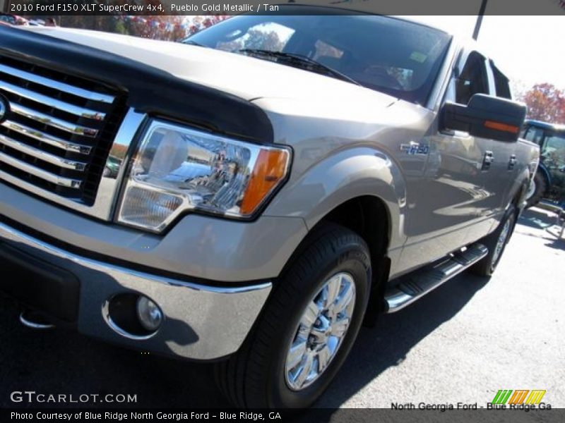 Pueblo Gold Metallic / Tan 2010 Ford F150 XLT SuperCrew 4x4