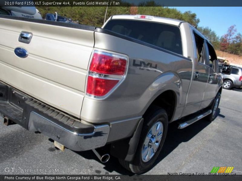Pueblo Gold Metallic / Tan 2010 Ford F150 XLT SuperCrew 4x4