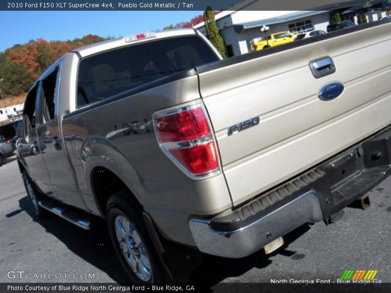 Pueblo Gold Metallic / Tan 2010 Ford F150 XLT SuperCrew 4x4