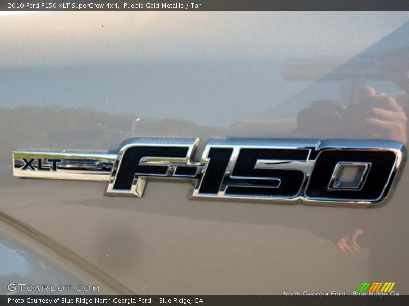 Pueblo Gold Metallic / Tan 2010 Ford F150 XLT SuperCrew 4x4