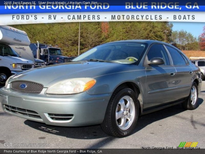 Silver Frost Metallic / Medium/Dark Flint 2005 Ford Taurus SE