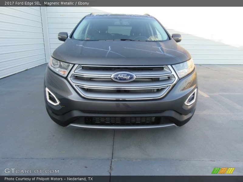 Magnetic Metallic / Ebony 2017 Ford Edge SEL