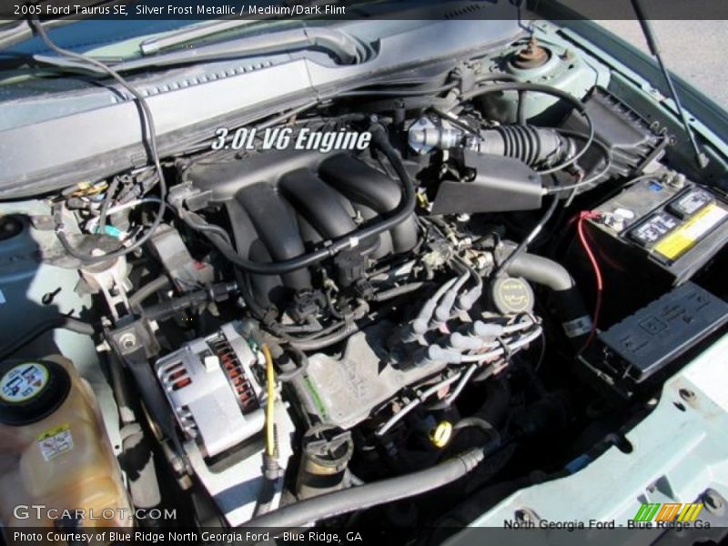 Silver Frost Metallic / Medium/Dark Flint 2005 Ford Taurus SE