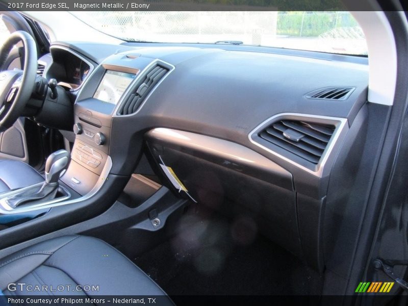 Magnetic Metallic / Ebony 2017 Ford Edge SEL