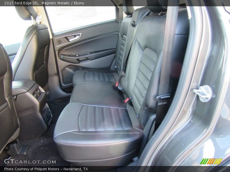 Rear Seat of 2017 Edge SEL