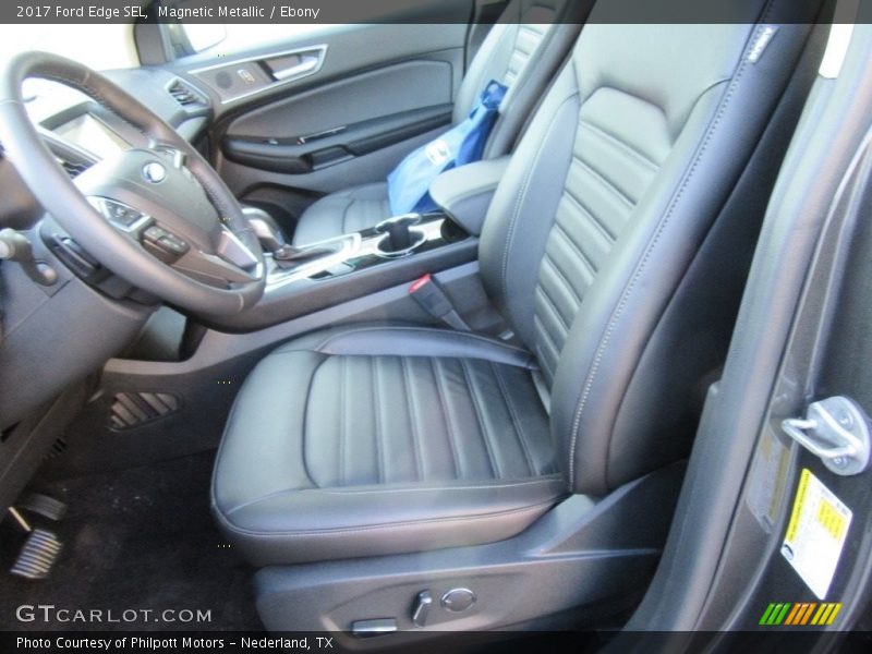 Front Seat of 2017 Edge SEL