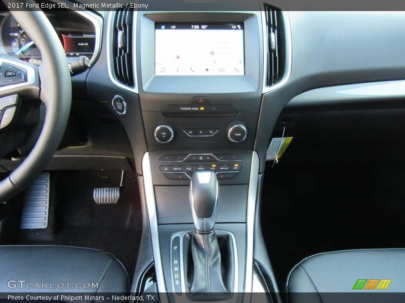 Navigation of 2017 Edge SEL