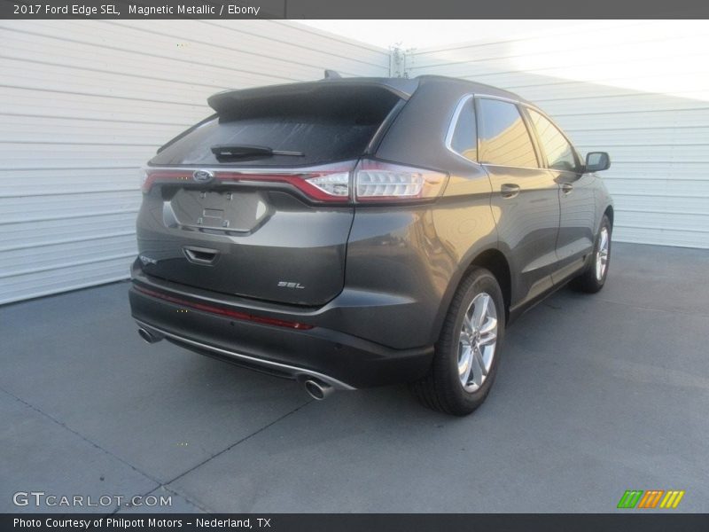 Magnetic Metallic / Ebony 2017 Ford Edge SEL