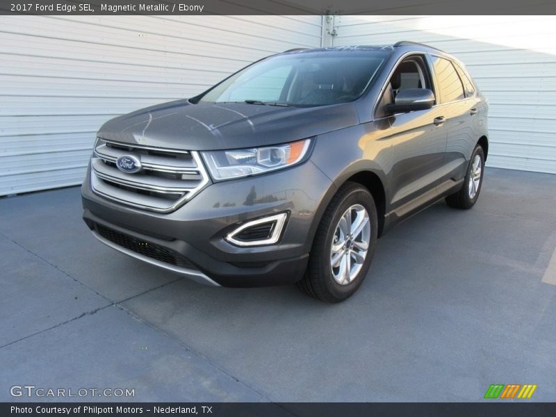 Magnetic Metallic / Ebony 2017 Ford Edge SEL