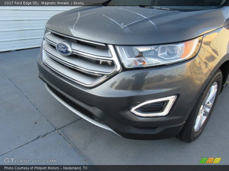 Magnetic Metallic / Ebony 2017 Ford Edge SEL