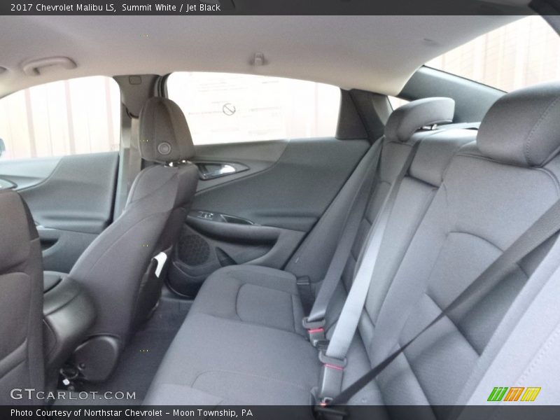 Summit White / Jet Black 2017 Chevrolet Malibu LS