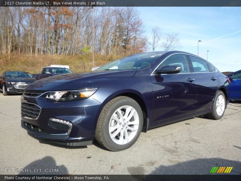 Blue Velvet Metallic / Jet Black 2017 Chevrolet Malibu LT