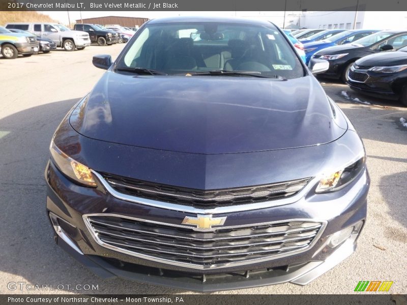 Blue Velvet Metallic / Jet Black 2017 Chevrolet Malibu LT