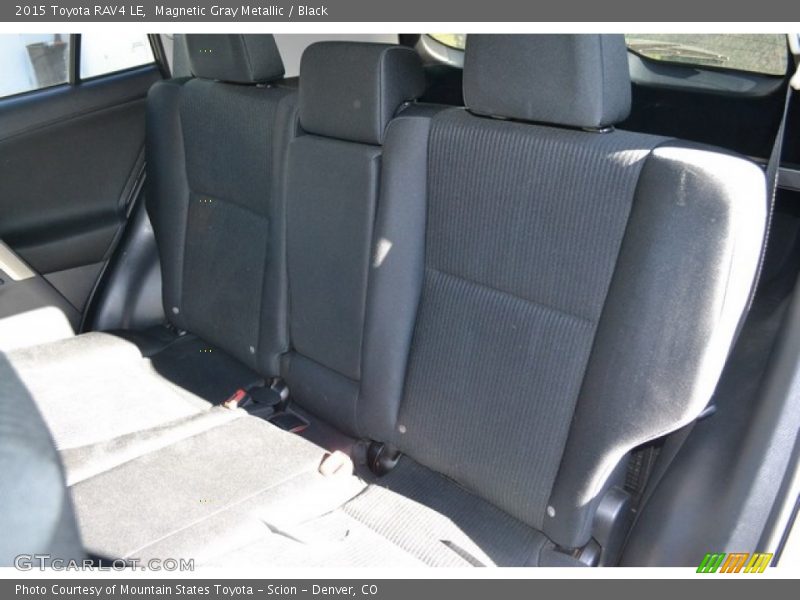 Magnetic Gray Metallic / Black 2015 Toyota RAV4 LE