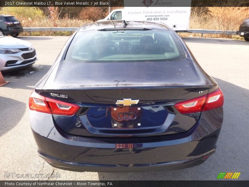 Blue Velvet Metallic / Jet Black 2017 Chevrolet Malibu LT