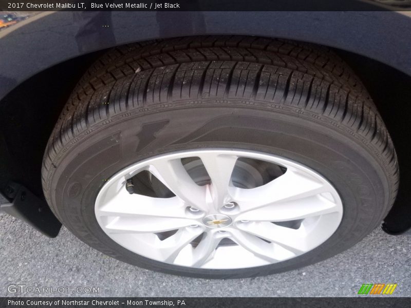 Blue Velvet Metallic / Jet Black 2017 Chevrolet Malibu LT